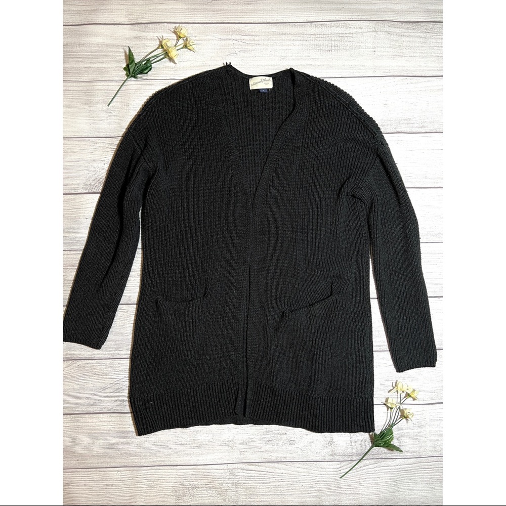 Universal Thread Knitted Open Front Cardigan - image 1